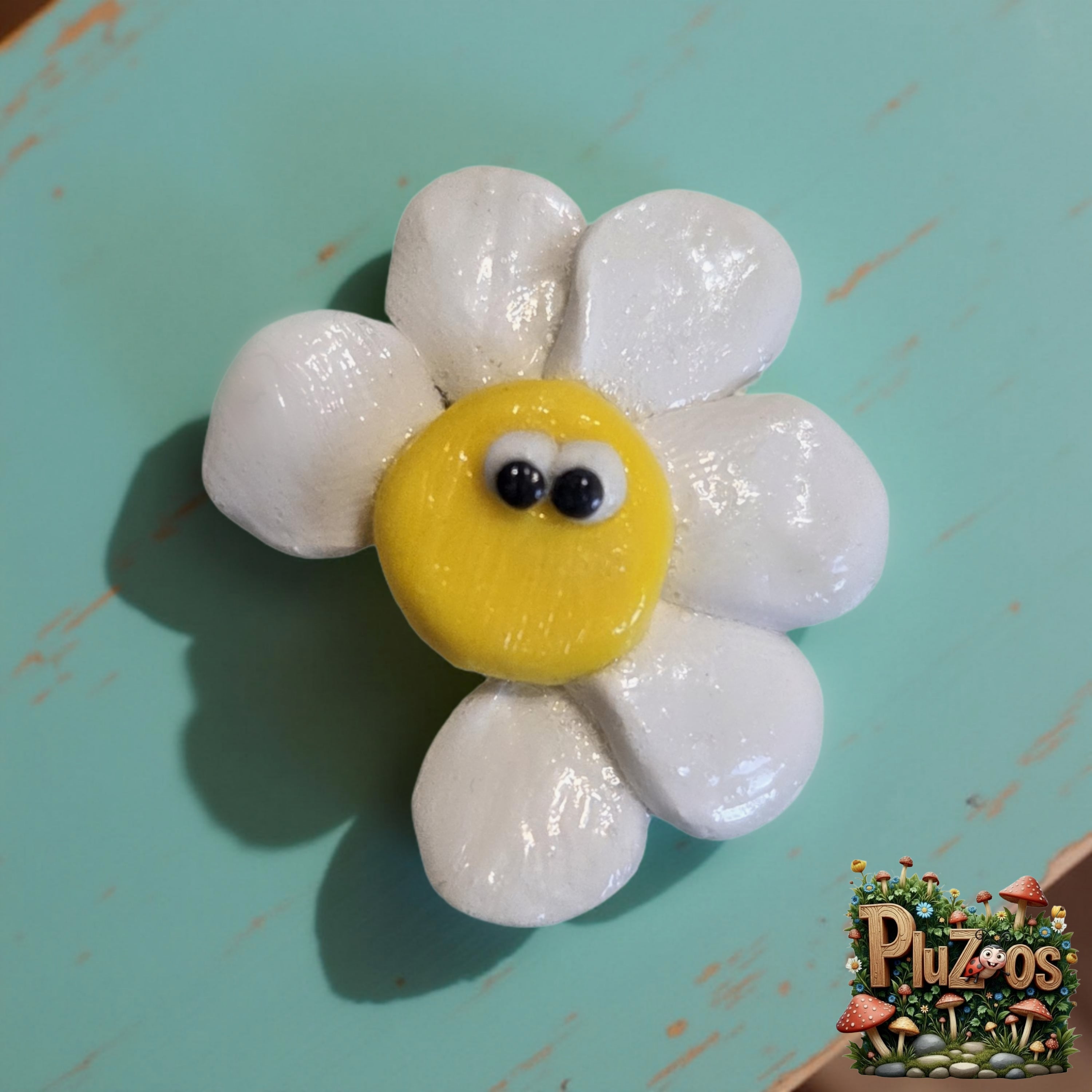 Perfectly Imperfect Daisy Handmade Magnet